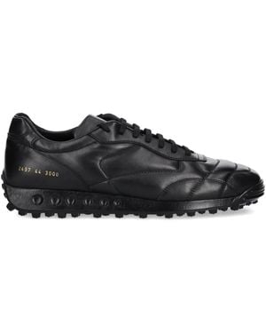 Common Projects Soccer Leather Trainers - Black