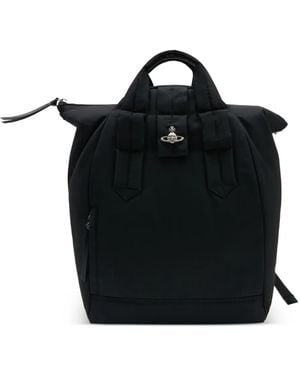 Vivienne Westwood Handle Steven Backpack - Black