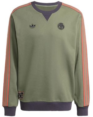 adidas Fc Bayern Crew-Neck Sweatshirt - Green