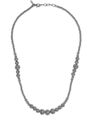 Desmo Collar Crystal Gala Con Cuentas - Azul