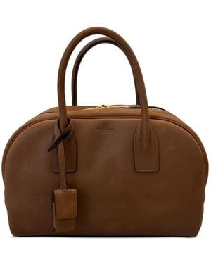 Saint Laurent Mittelgroßer Boston Shopper - Braun