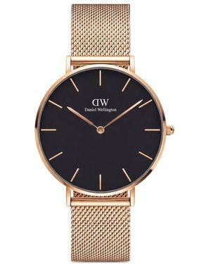 Daniel Wellington Petite Melrose Mesh-Strap 36Mm Watch - Blue