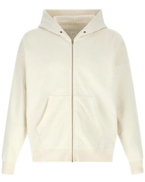 Visvim Jumbo Zip-Up Hoodie - White