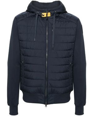 Parajumpers Ivor Hooded Puffer Jacket - Blue