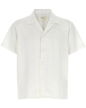 Second/Layer Avenue Short-Sleeve Shirt - White