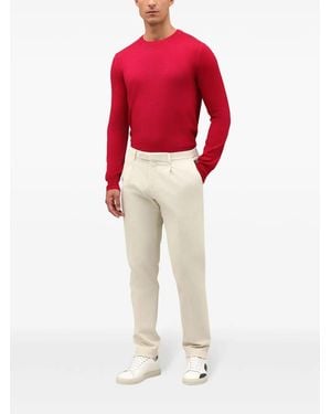 Boglioli Cordhose Mit Lockerem Schnitt - Rot