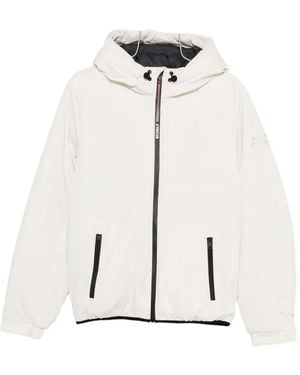 Ecoalf Hooded Zip Jacket - ホワイト