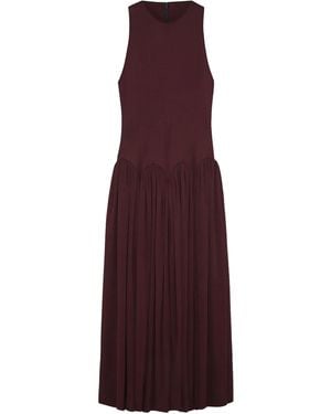 16Arlington Axar Midi Dress - Purple
