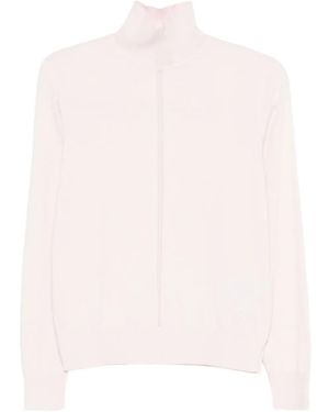 BOSS Rollkragenpullover Mit Detail - Pink
