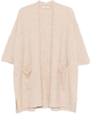 Bruno Manetti Pocketed Cardigan - Natural