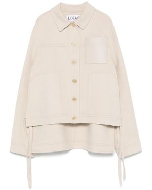 Loewe Jack Met Anagram-Reliëf - Naturel