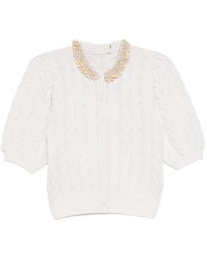 Ulla Johnson Cardigan Olivia - Bianco