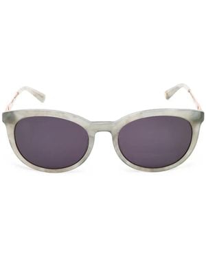 Anne Klein Vintage Round-Frame Sunglasses - Grey