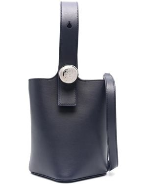 Loewe Mini Pebble Beuteltasche - Blau
