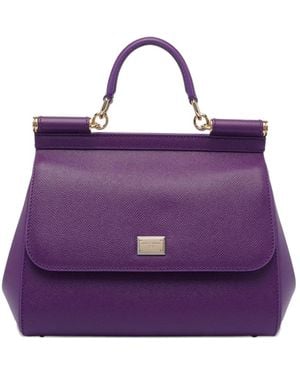 Dolce & Gabbana Large Sicily top-handle bag - Morado