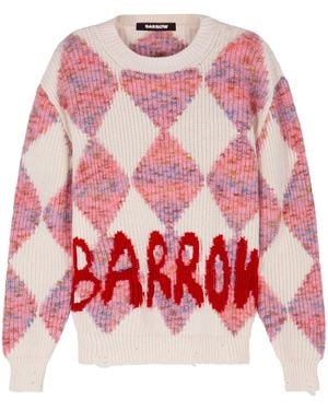 Barrow アーガイル プルオーバー - レッド