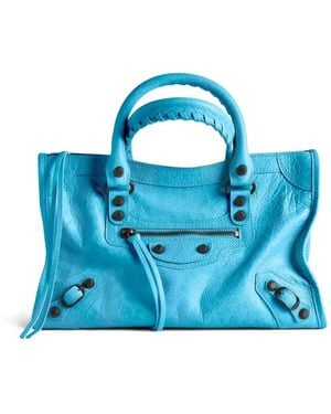 Balenciaga Le City Piccola Borsa - Blu