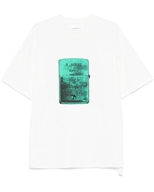 Peacemaker Oamc Lighter T-Shirt - Blue