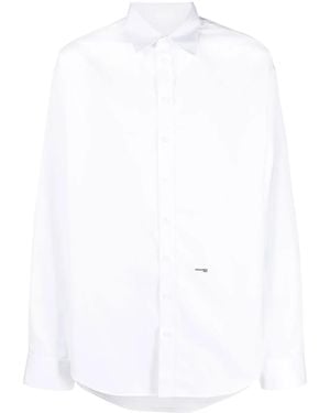 DSquared² Drop Shoulder Shirt - White