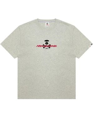 Aape By A Bathing Ape Graphic T-shirt - Grau