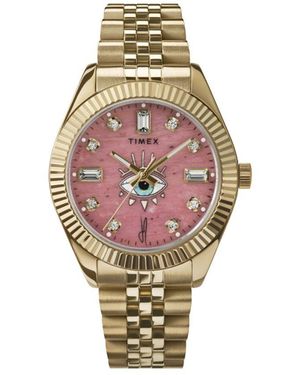 Timex Reloj Evil Eye de 36 mm de x Jacquie Aiche - Rosa