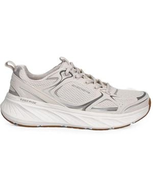 Skechers Edgeride Panelled Trainers - White