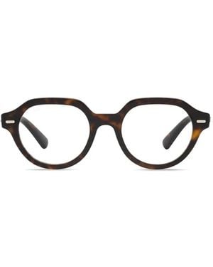 Ray-Ban Gina Brille Mit Geometrischem Gestell - Schwarz