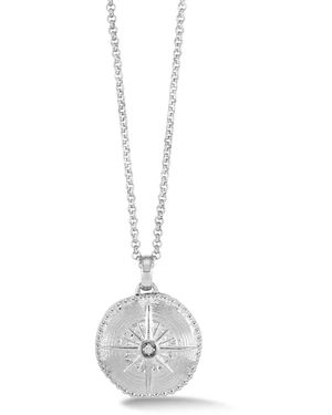 Dower & Hall True North Necklace - White