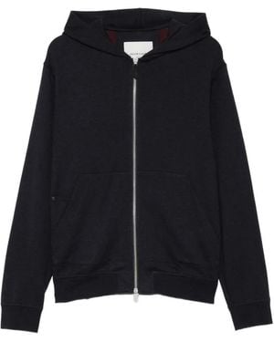 Jacob Cohen Sudadera Con Capucha Y Cremallera - Negro