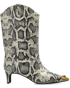 Kurt Geiger 55Mm Regent Ankle Boots - Grey