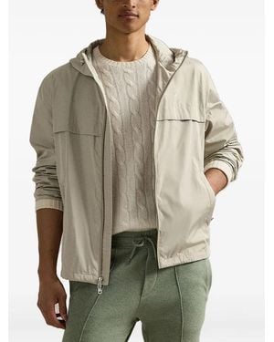 Polo Ralph Lauren ジップアップ フーデッドジャケット - ナチュラル