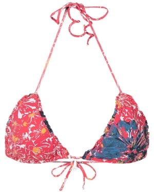 Clube Bossa Lieve Bikinioberteil Mit Blumen-Print - Rot