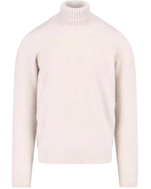 Drumohr Roll-neck cashmere sweater - Pink