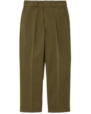 RE/DONE Pantaloni Con Piega - Verde