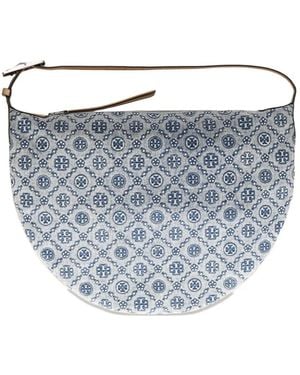 Tory Burch T Monogram Shoulder Bag - Blue