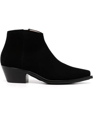 Fabiana Filippi Pointed-Toe Ankle Boots - Black