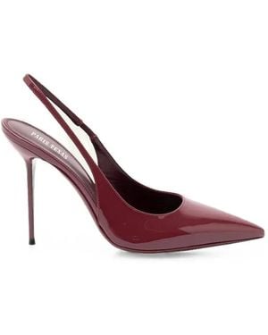 Paris Texas Lidia Slingback Pumps - Purple