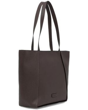 Marc O' Polo Vera Paneled Tote Bag - White
