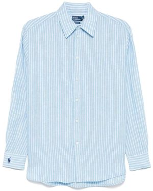 Polo Ralph Lauren Hemd aus Leinen - Blau