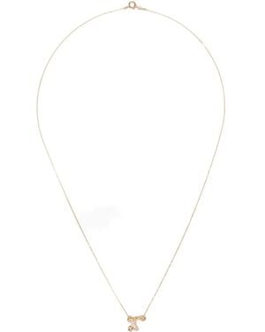 Charlotte Chesnais 18K R Diamond Necklace - White