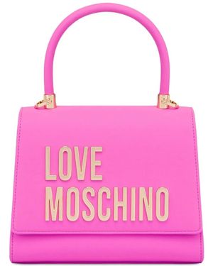 Love Moschino ハンドバッグ - ピンク