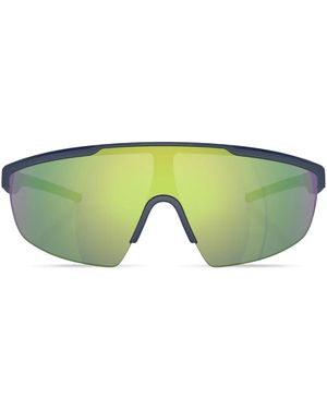 Scuderia Ferrari Shield-Frame Sunglasses - Green