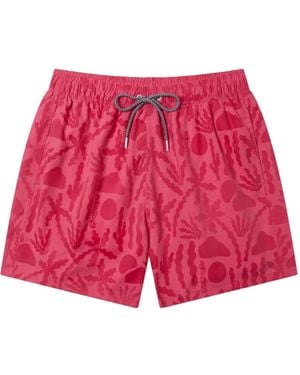 Boardies Wendbare Badeshorts - Rot