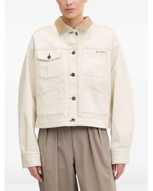 Columbia Set Chaqueta Acker Rock Con Bolsillo De Parche - Neutro