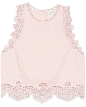 forte_forte Sleeveless Blouse - Pink