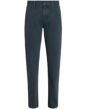 ZEGNA Roccia ストーンウォッシュ ジーンズ - ブルー