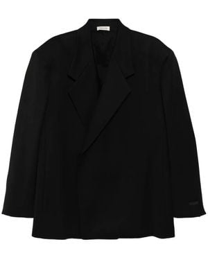 Fear Of God Wool Double-Breasted Blazer - Black