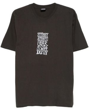 Stussy Authentic Gear Tシャツ - ブラック