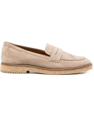 Guglielmo Rotta Klassische Penny-Loafer - Natur