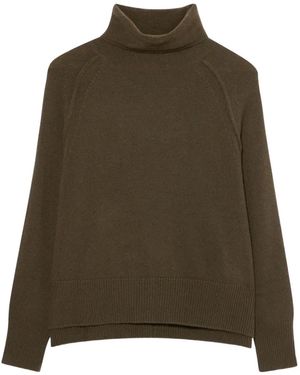 Brooks Brothers Turtleneck Cashmere Jumper - Green